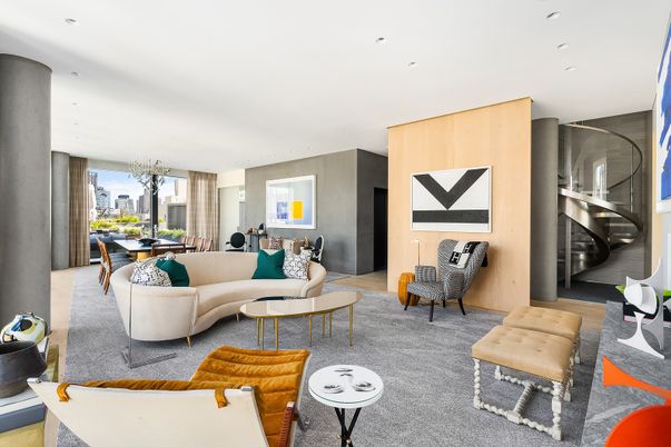 Dining room, Interior, Living room, Recessed Lighting
