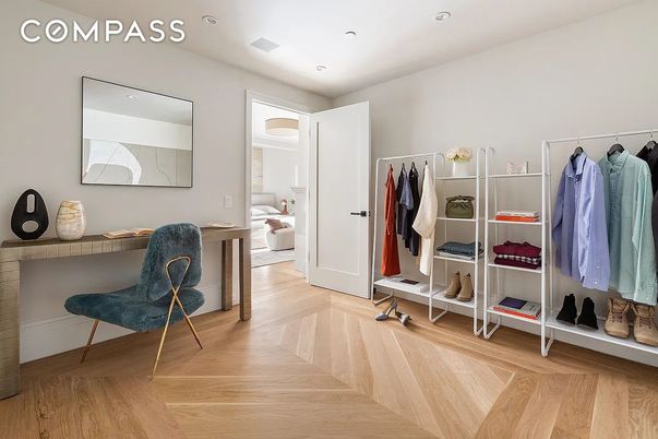 Interior, Recessed Lighting, Walk-in Closets, Wood Texture Flooring