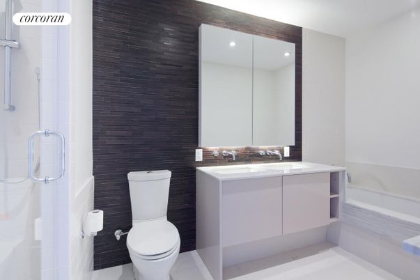 Bathroom, Interior, Recessed Lighting