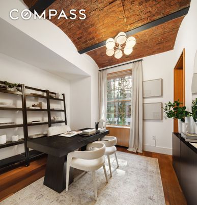 Home Office, Interior, Wooden Ceilings, Wood Texture Flooring