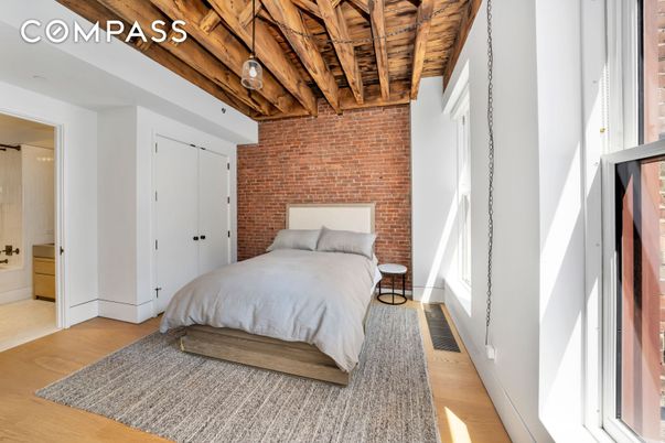 Bedroom, Interior, Stone Walls, Wooden Beams, Wooden Ceilings, Wood Texture Flooring