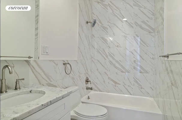 Bathroom, Interior, Marble Walls