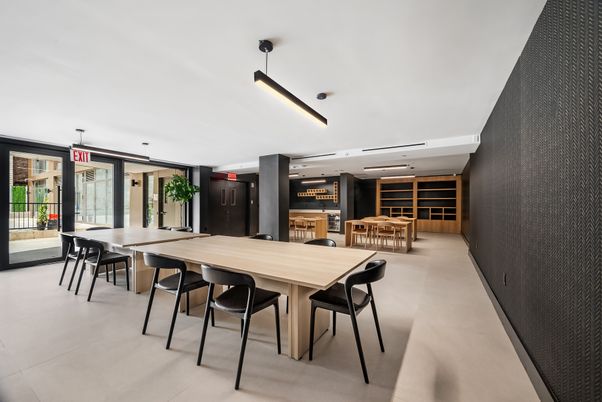 Dining room, Fireplace, Interior, Pendant Lights