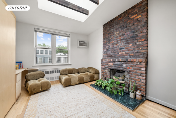 Fireplace, Interior, Stone Walls, Wood Texture Flooring
