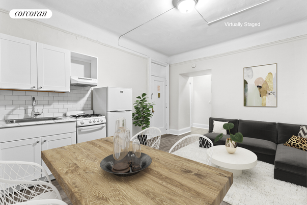 Interior, Kitchen, Living room