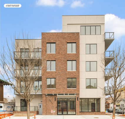 Exterior, Facade, Brick Facade, Modern