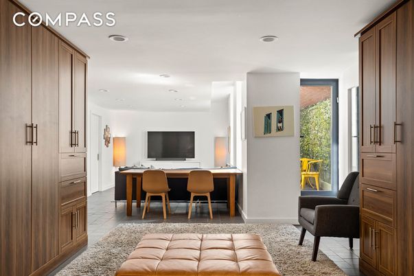 Home Office, Interior, Recessed Lighting