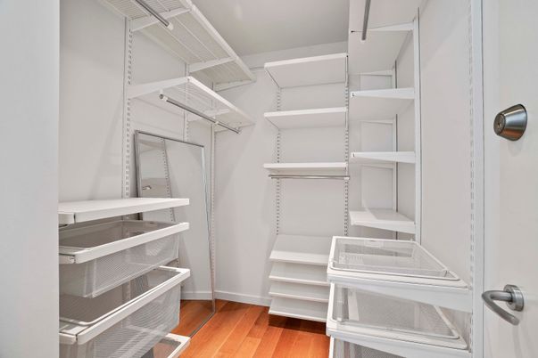 Interior, Walk-in Closets, Wood Texture Flooring