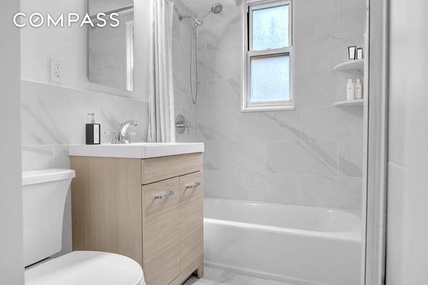 Bathroom, Interior, Marble Walls