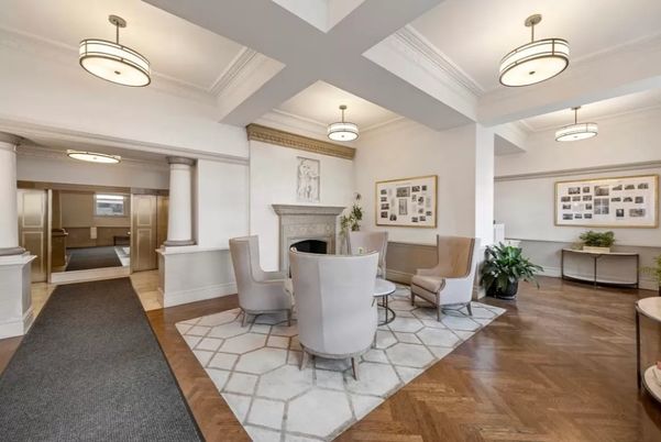 Dining room, Fireplace, Interior, Living room, Pendant Lights, Wood Texture Flooring