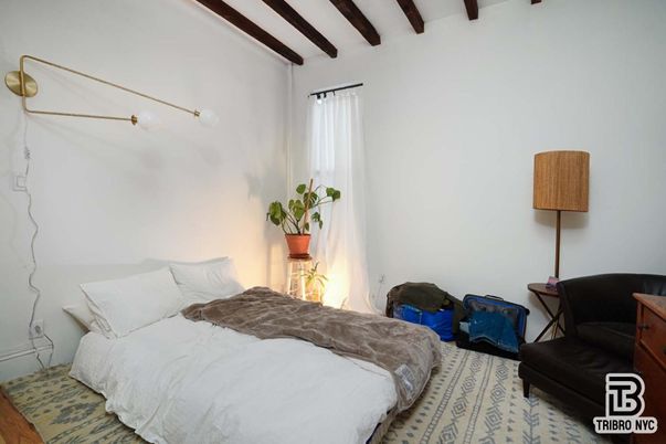 Bedroom, Interior, Wooden Beams