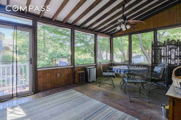 Interior, Sun Room, Wood Texture Flooring