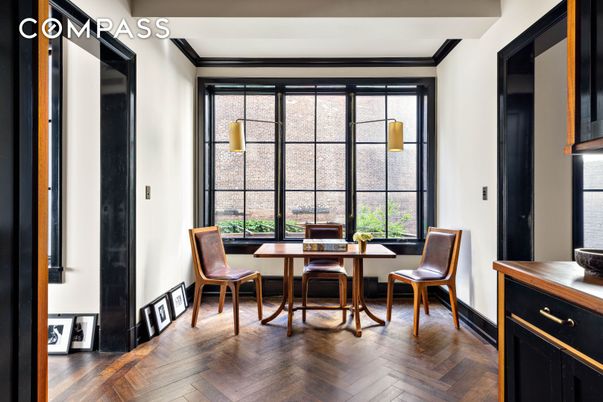 Dining room, Interior, Wood Texture Flooring