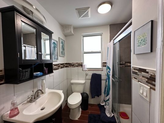 Bathroom, Glass Shower, Interior
