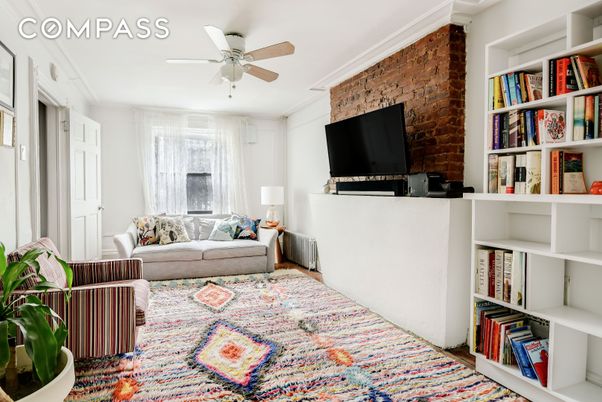 Interior, Living room, Stone Walls