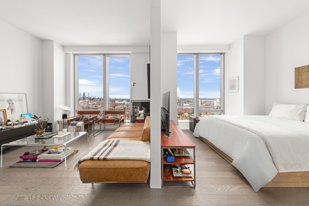 Bedroom, Fireplace, Interior, Wood Texture Flooring