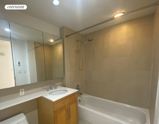 Bathroom, Interior, Recessed Lighting