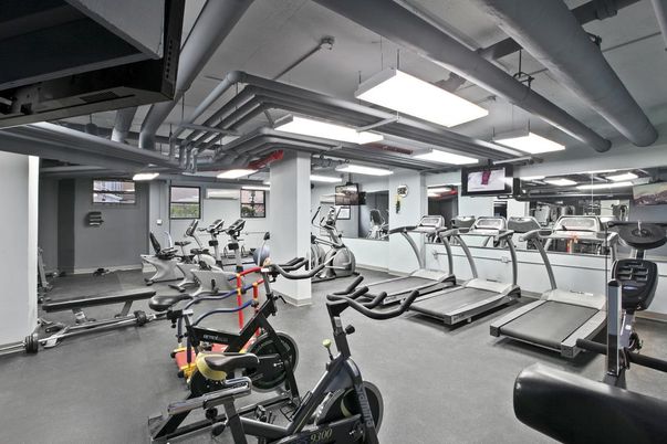 Fitness Equipment, Gym, Interior