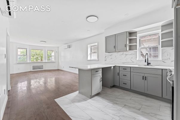 Interior, Kitchen, Marble, Marble Walls, Recessed Lighting