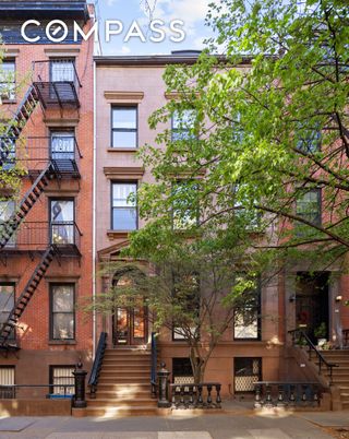 Exterior, Facade, Brick Facade, Brownstone
