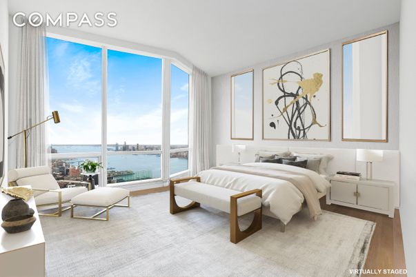 Bedroom, Interior, Water, Wood Texture Flooring