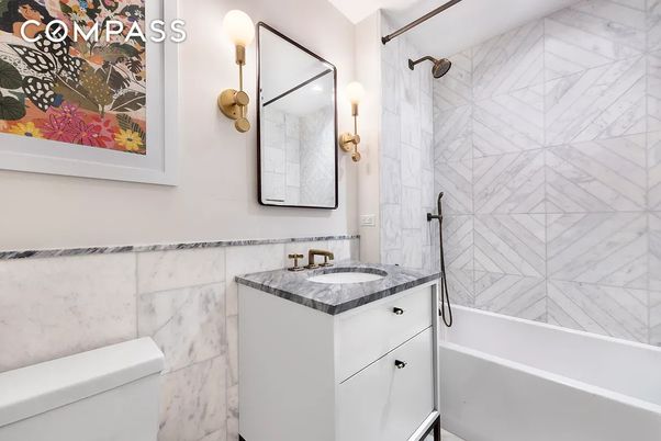 Bathroom, Interior, Marble Walls