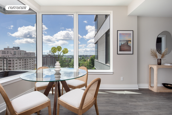 Dining room, Interior, Wood Texture Flooring