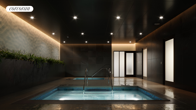 Interior, Pool, Recessed Lighting