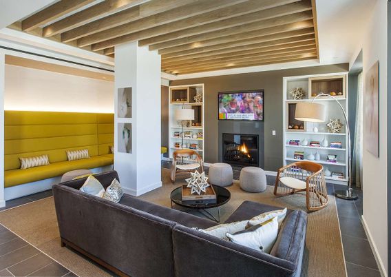 Fireplace, Interior, Living room, Wooden Ceilings