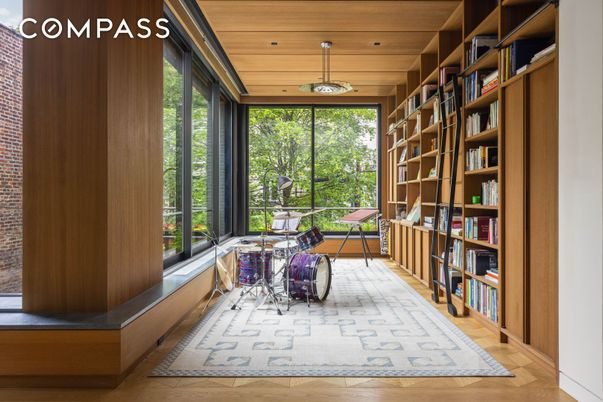 Interior, Recessed Lighting, Wooden Ceilings, Wood Texture Flooring