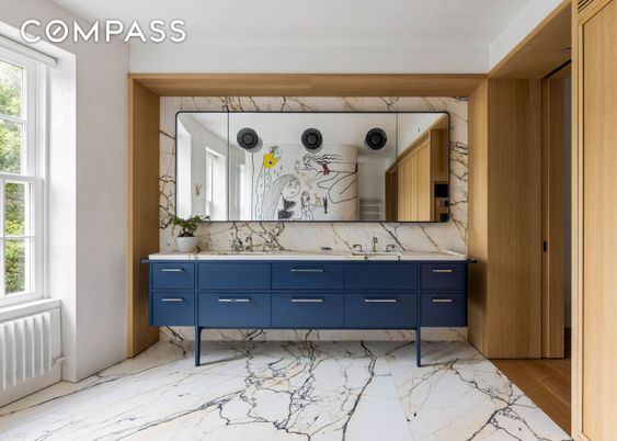 Bathroom, Interior, Marble, Marble Walls