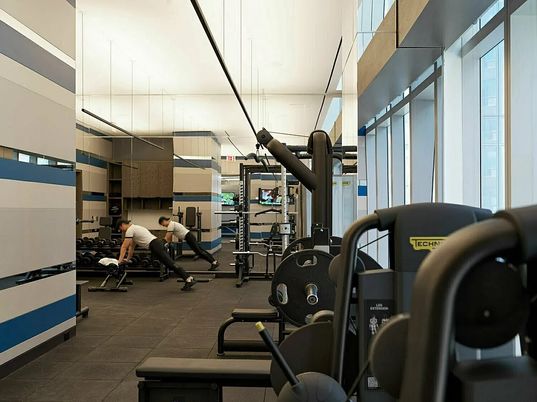Fitness Equipment, Gym, Interior