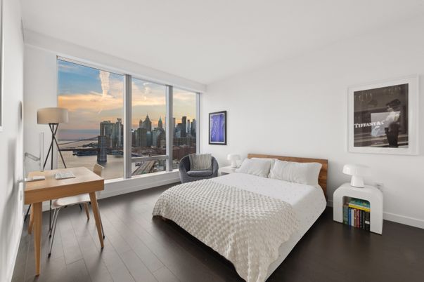 Bedroom, Interior, Water, Wood Texture Flooring