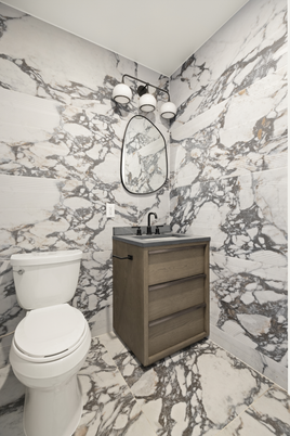 Bathroom, Interior, Marble, Marble Walls