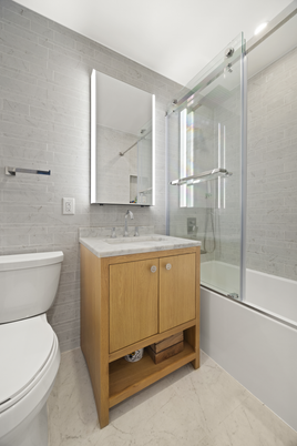 Bathroom, Glass Shower, Interior, Marble