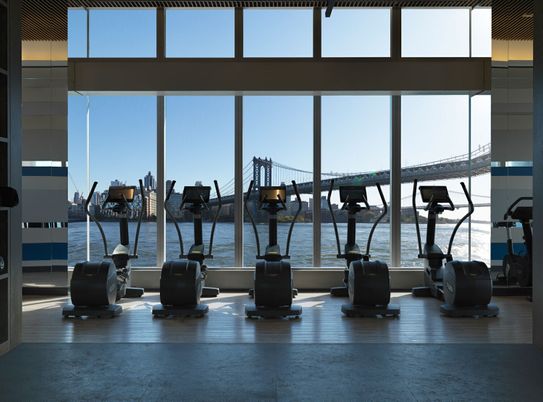 Fitness Equipment, Gym, Interior, Water