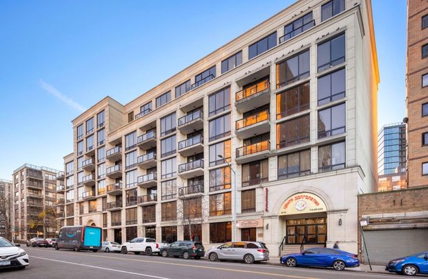 Exterior, Facade, Condo Building