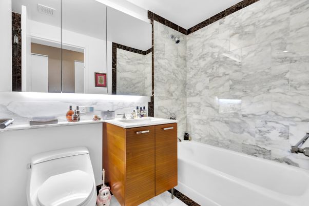 Bathroom, Interior, Marble Walls