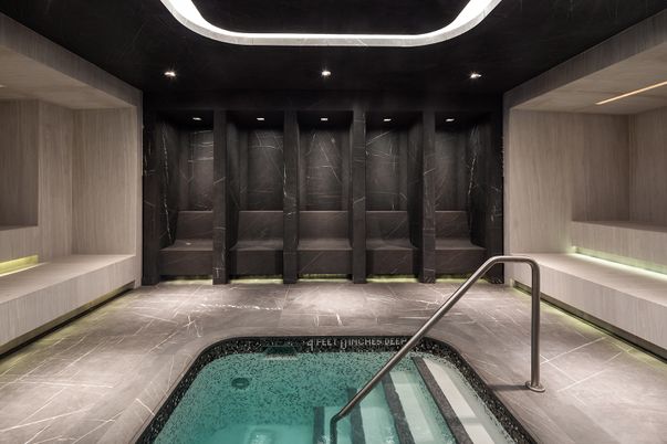 Interior, Pool, Recessed Lighting