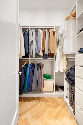 Interior, Walk-in Closets, Wood Texture Flooring