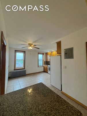 Empty room, Interior, Kitchen