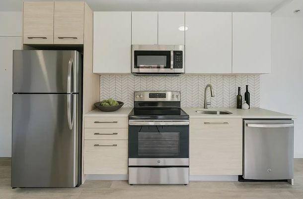 Interior, Kitchen, Stainless Steel Appliances