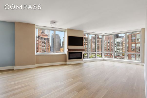 Empty room, Fireplace, Interior, Wood Texture Flooring
