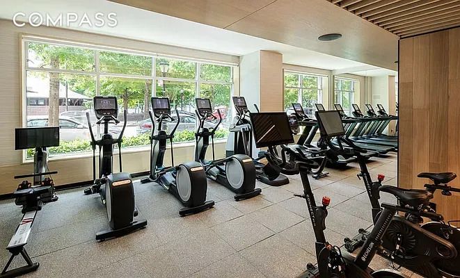 Fitness Equipment, Gym, Interior