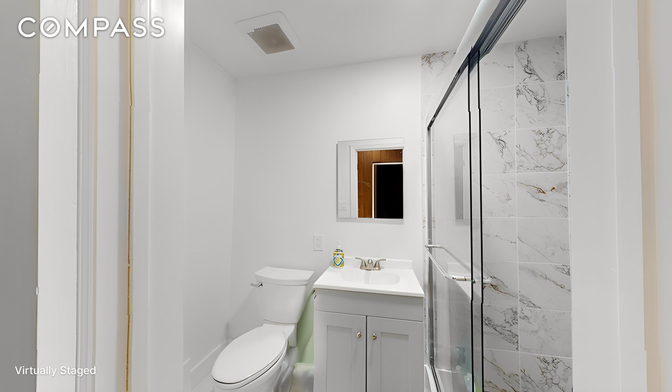 Bathroom, Interior, Marble Walls