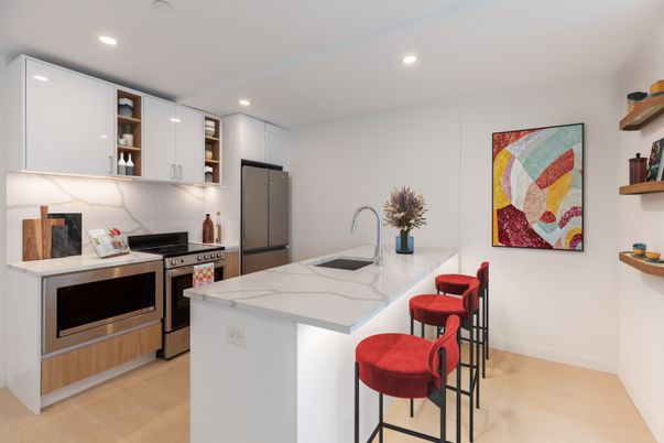 Interior, Kitchen, Recessed Lighting, Stainless Steel Appliances