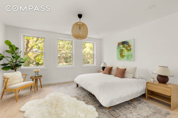 Bedroom, Interior, Pendant Lights