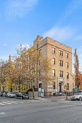 Exterior, Facade, Brick Facade, Condo Building