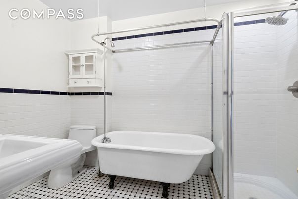 Bathroom, Free Standing Baths, Glass Shower, Interior