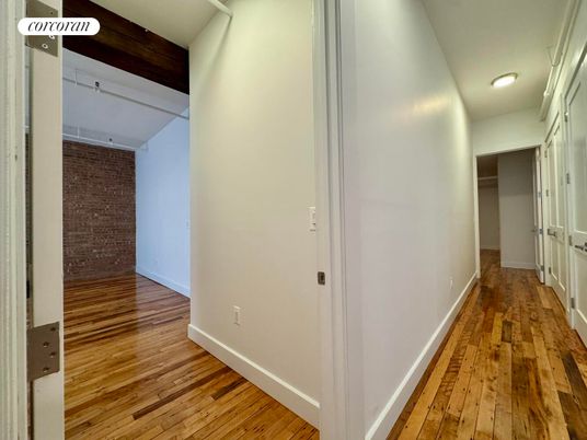 Interior, Stone Walls, Wood Texture Flooring